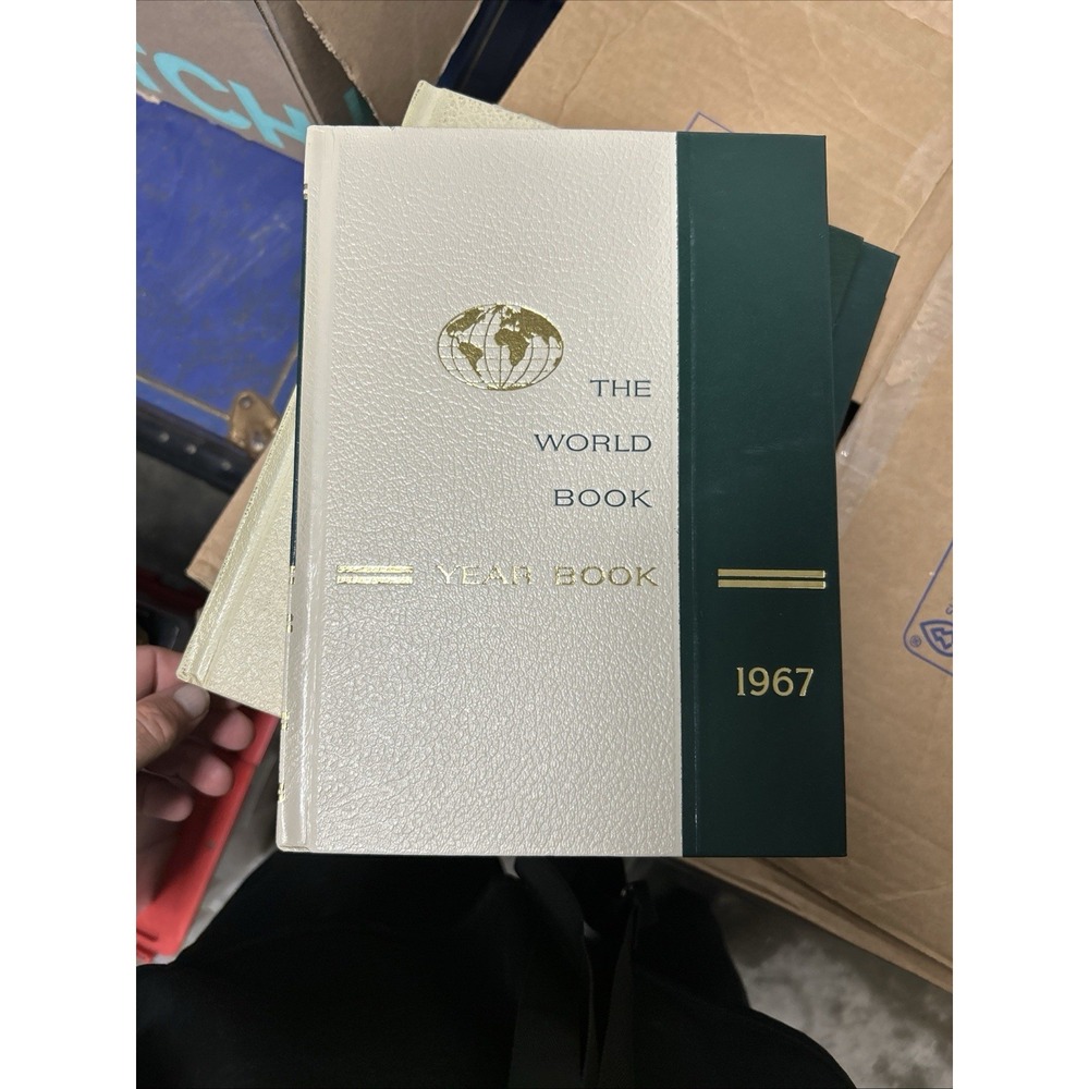 The World Book Year Book 1968 A Review of Events of 1967 Hardcover